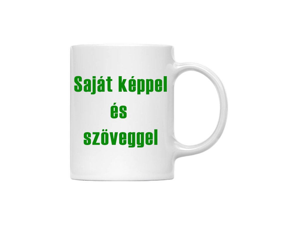 Egyedi fényképes bögre saját fotóval